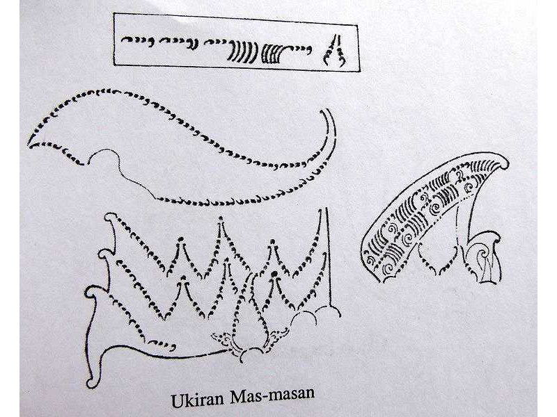 gold patterns-mas-masan
